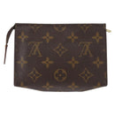 LOUIS VUITTON Monogram Poche Toilette 15 Pouch M47546 LV Auth 157939-2