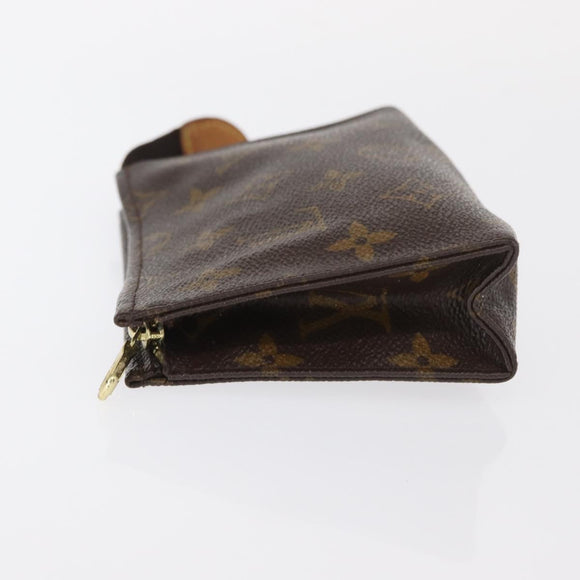 LOUIS VUITTON Monogram Poche Toilette 15 Pouch M47546 LV Auth 157939