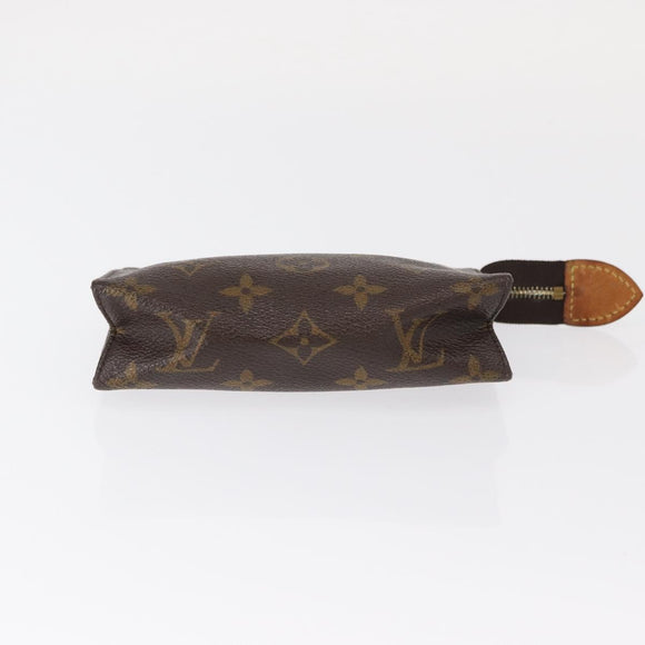 LOUIS VUITTON Monogram Poche Toilette 15 Pouch M47546 LV Auth 157939