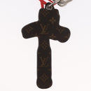 LOUIS VUITTON Monogram Comics Porte Cles Hammer Blue Silver MP3107 Auth 157940-6