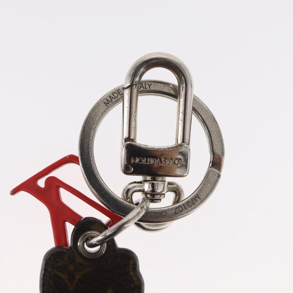 LOUIS VUITTON Monogram Comics Porte Cles Hammer Blue Silver MP3107 Auth 157940