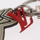 LOUIS VUITTON Monogram Comics Porte Cles Hammer Blue Silver MP3107 Auth 157940-8