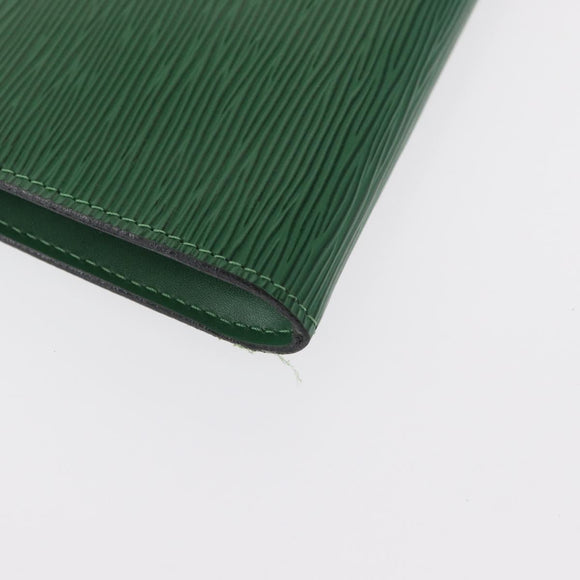 LOUIS VUITTON Epi Pochette Accessoires Accessory Pouch Green M52984 Auth 157941