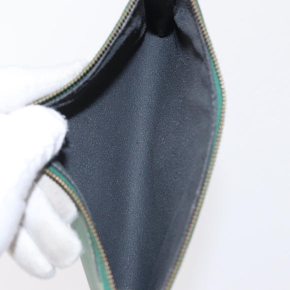 LOUIS VUITTON Epi Pochette Accessoires Accessory Pouch Green M52984 Auth 157941