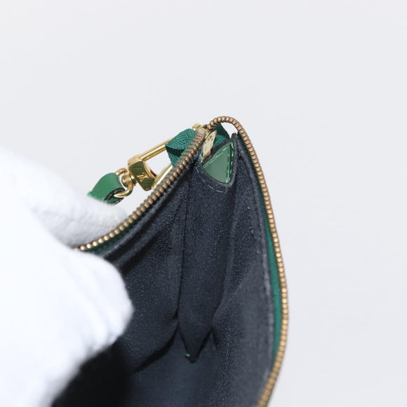LOUIS VUITTON Epi Pochette Accessoires Accessory Pouch Green M52984 Auth 157941