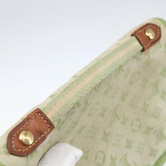 LOUIS VUITTON Monogram Mini Mini Trousse Marie Kate Green M92935 LV Auth 157946