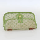 LOUIS VUITTON Monogram Mini Mini Trousse Marie Kate Green M92935 LV Auth 157946-5