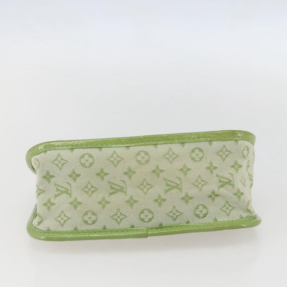 LOUIS VUITTON Monogram Mini Mini Trousse Marie Kate Green M92935 LV Auth 157946