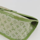 LOUIS VUITTON Monogram Mini Mini Trousse Marie Kate Green M92935 LV Auth 157946-7