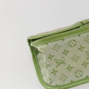 LOUIS VUITTON Monogram Mini Mini Trousse Marie Kate Green M92935 LV Auth 157946-14