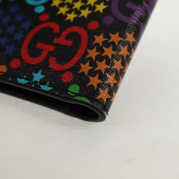 GUCCI GG Psychedelic Wallet Multicolor 601089 Auth 157947V