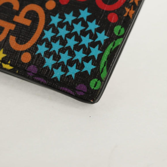 GUCCI GG Psychedelic Wallet Multicolor 601089 Auth 157947V