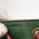 LOUIS VUITTON Epi Petit Noe Shoulder Bag Bicolor Green Red M44147 LV Auth 157957-10