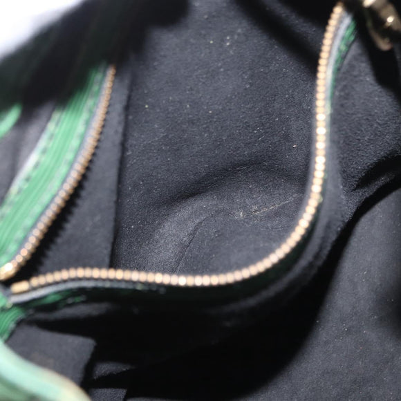 LOUIS VUITTON Epi Petit Noe Shoulder Bag Bicolor Green Red M44147 LV Auth 157957