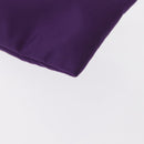 PRADA Glasses Pouch Nylon Purple Gold Auth 157958-15