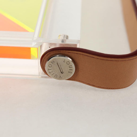 LOUIS VUITTON Domino Tangram Domino plastic Clear LV Auth 157960SM