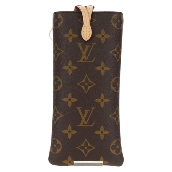 LOUIS VUITTON Monogram Sunglasses Pouch LV Auth 157961SM
