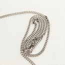 VERSACE Medusa Chain Shoulder Bag metal Silver tone Auth 157963V-8