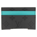 LOUIS VUITTON Eclipse Reverse Porte Cartes Double Card Case M11471 Auth 157965SM-13