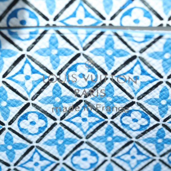 LOUIS VUITTON Watercolor Flower Tile LV By The Pool Coin M82417 Auth 157966SM