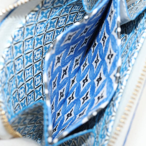 LOUIS VUITTON Watercolor Flower Tile LV By The Pool Coin M82417 Auth 157966SM