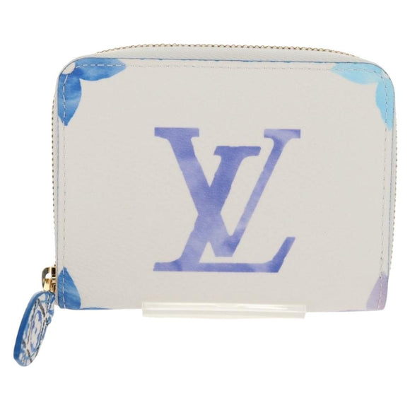 LOUIS VUITTON Watercolor Flower Tile LV By The Pool Coin M82417 Auth 157966SM