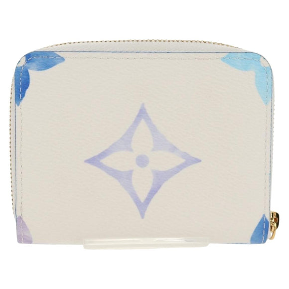 LOUIS VUITTON Watercolor Flower Tile LV By The Pool Coin M82417 Auth 157966SM