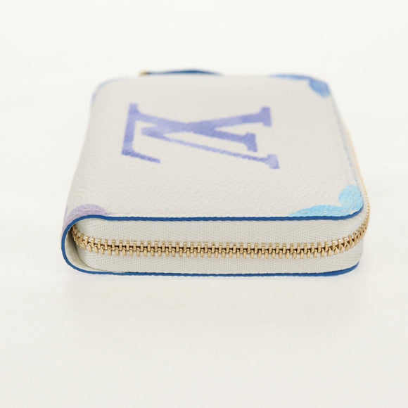 LOUIS VUITTON Watercolor Flower Tile LV By The Pool Coin M82417 Auth 157966SM