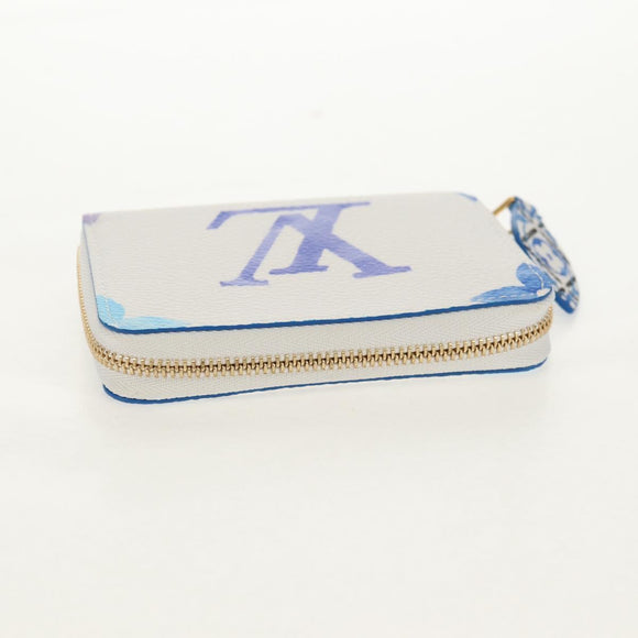 LOUIS VUITTON Watercolor Flower Tile LV By The Pool Coin M82417 Auth 157966SM