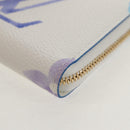 LOUIS VUITTON Watercolor Flower Tile LV By The Pool Coin M82417 Auth 157966SM-14