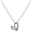 LOUIS VUITTON Collier Heart Falling Love Necklace Gold M00465 LV Auth 157967SAM-1