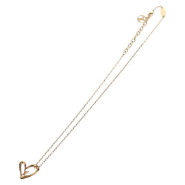 LOUIS VUITTON Collier Heart Falling Love Necklace Gold M00465 LV Auth 157967SAM - 0
