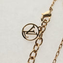 LOUIS VUITTON Collier Heart Falling Love Necklace Gold M00465 LV Auth 157967SAM-6