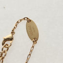 LOUIS VUITTON Collier Heart Falling Love Necklace Gold M00465 LV Auth 157967SAM-7