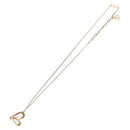 LOUIS VUITTON Collier Heart Falling Love Necklace Gold M00465 LV Auth 157967SAM-8