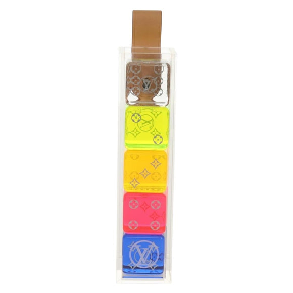 LOUIS VUITTON Etui Desteve plastic Clear GI0411 LV Auth 157969SM
