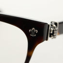 Chrome Hearts GITTIN' ANY BS Flare Glasses plastic Brown Auth 157971M-11