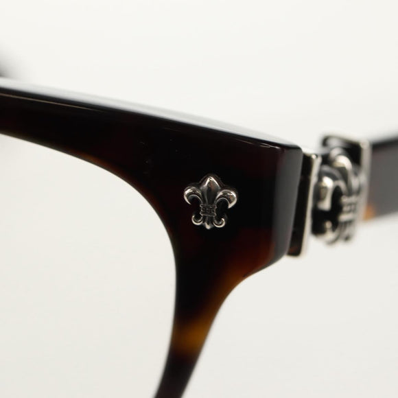 Chrome Hearts GITTIN' ANY BS Flare Glasses plastic Brown Auth 157971M