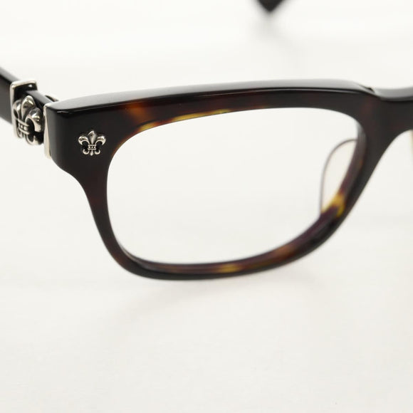 Chrome Hearts GITTIN' ANY BS Flare Glasses plastic Brown Auth 157971M