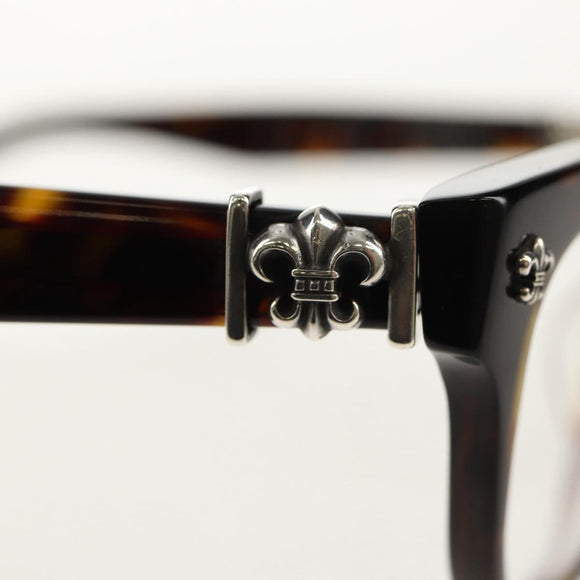 Chrome Hearts GITTIN' ANY BS Flare Glasses plastic Brown Auth 157971M