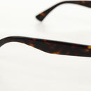 Chrome Hearts GITTIN' ANY BS Flare Glasses plastic Brown Auth 157971M-16