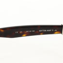 Chrome Hearts GITTIN' ANY BS Flare Glasses plastic Brown Auth 157971M-19