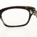 Chrome Hearts GITTIN' ANY BS Flare Glasses plastic Brown Auth 157971M-22
