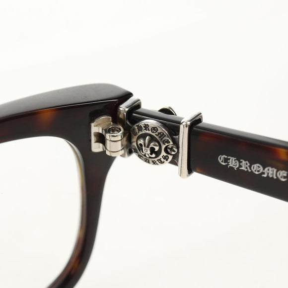 Chrome Hearts GITTIN' ANY BS Flare Glasses plastic Brown Auth 157971M