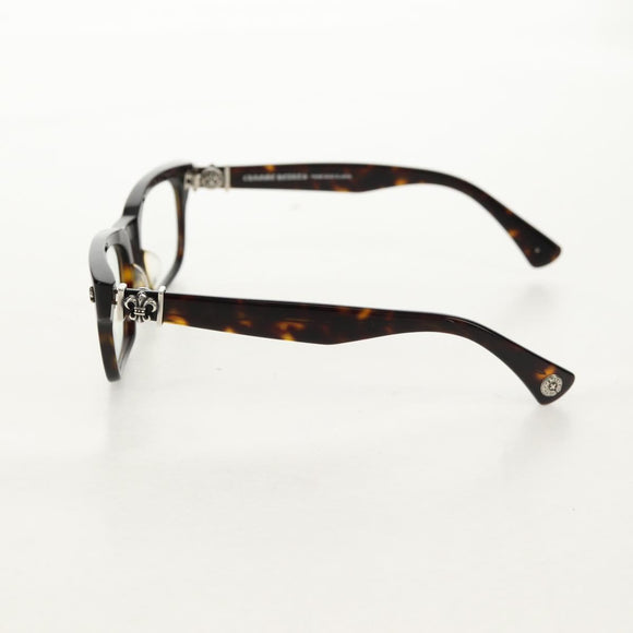 Chrome Hearts GITTIN' ANY BS Flare Glasses plastic Brown Auth 157971M