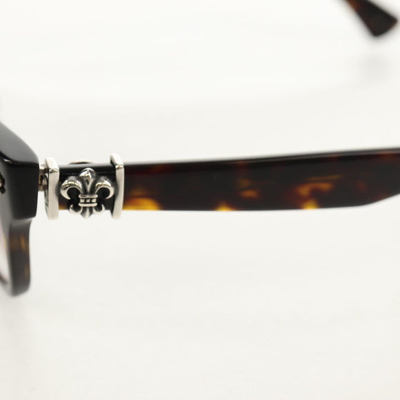 Chrome Hearts GITTIN' ANY BS Flare Glasses plastic Brown Auth 157971M