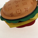 LOUIS VUITTON Monogram Bag Charm LV Burger Multicolor M02218 LV Auth 157972SM-12