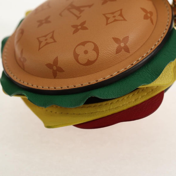 LOUIS VUITTON Monogram Bag Charm LV Burger Multicolor M02218 LV Auth 157972SM