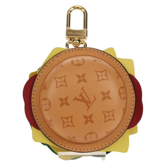 LOUIS VUITTON Monogram Bag Charm LV Burger Multicolor M02218 LV Auth 157972SM