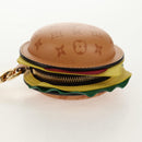 LOUIS VUITTON Monogram Bag Charm LV Burger Multicolor M02218 LV Auth 157972SM-4